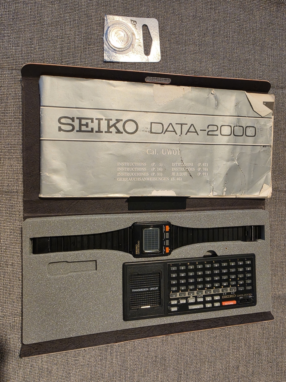 SEIKO DATA-2000 WATCH